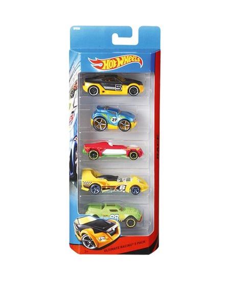 HOT WHEELS PIĘCIOPAK SAMOCHODZIKÓW