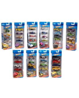 HOT WHEELS PIĘCIOPAK SAMOCHODZIKÓW