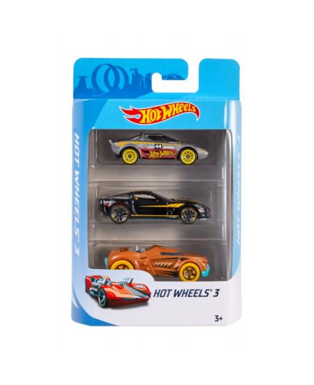 HOT WHEELS TRZYPAK SAMOCHODY