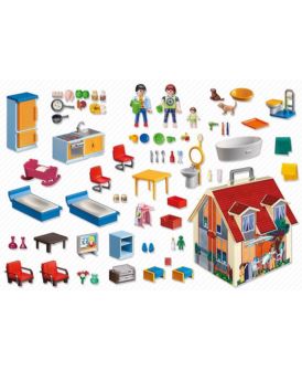 PLAYMOBIL 5167 NOWY PRZENOŚNY DOMEK DLA LALEK