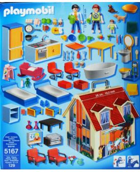 PLAYMOBIL 5167 NOWY PRZENOŚNY DOMEK DLA LALEK