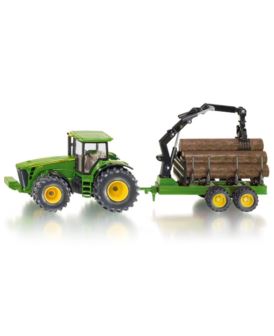 SIKU 1954 FARMER TRAKTOR Z PRZYCZEPĄ LEŚNĄ