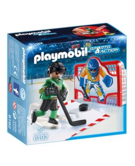 PLAYMOBIL 6192 HOKEJOWA BRAMKA TRENINGOWA