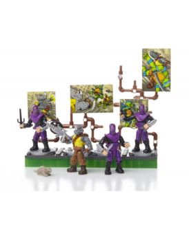 MEGA BLOCKS TURTLES FIGURKA BITEWNA ROCKSTEADY