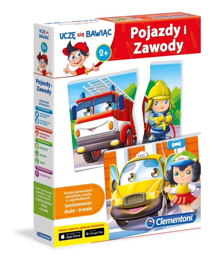 CLEMENTONI 60920 POJAZDY I ZAWODY