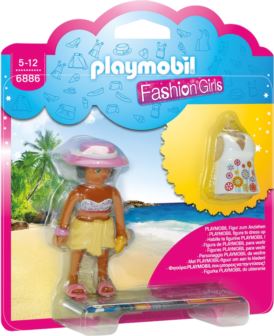 PLAYMOBIL 6886 FASHION GIRL - PLAŻA