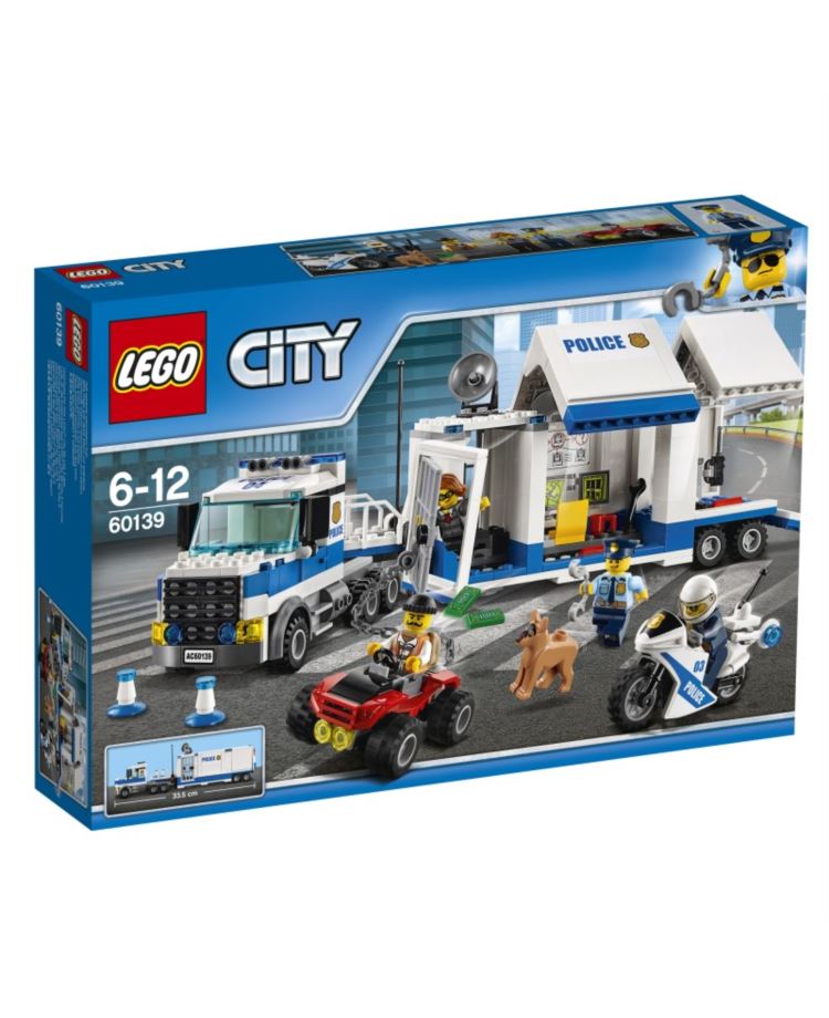 60139 LEGO CITY MOBILNE CENTRUM DOWODZENIA