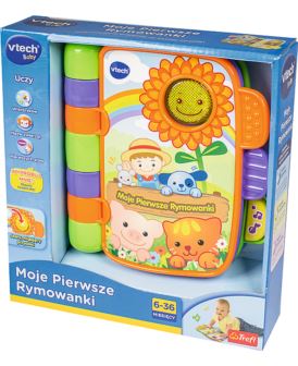 VTECH KSIĄŻECZKA MOJE PIERWSZE RYMOWANKI 60518
