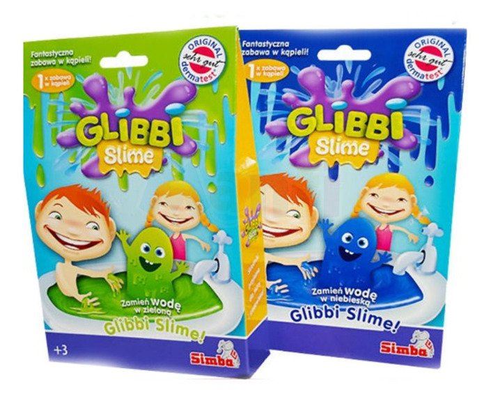 GLIBBI SLIME ZABAWA W KĄPIELI