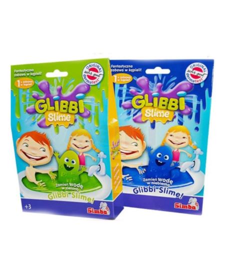 GLIBBI SLIME ZABAWA W KĄPIELI