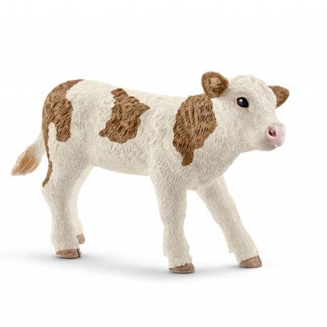 SCHLEICH 13802 CIELĄ RASY SIMENTALSKIEJ