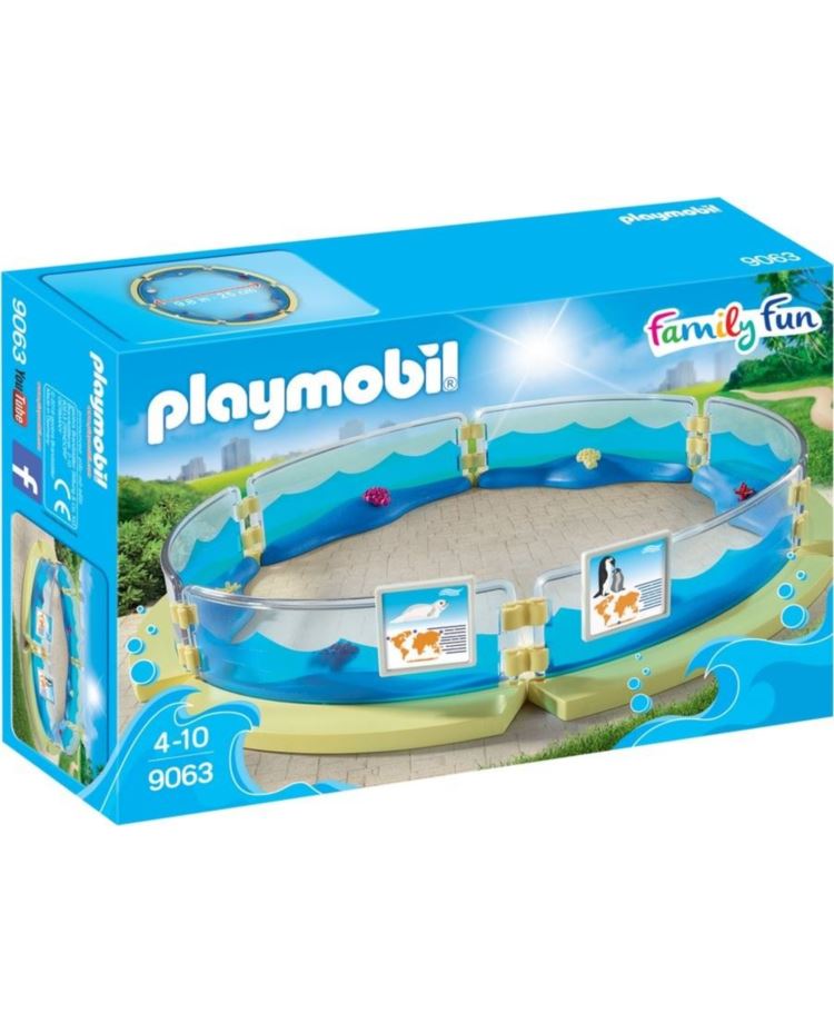 PLAYMOBIL 9063 BASEN DLA FAUNY MORSKIEJ