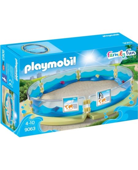 PLAYMOBIL 9063 BASEN DLA FAUNY MORSKIEJ