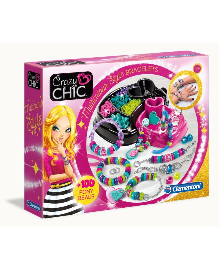 CLEMENTONI 78415 CRAZY CHIC KOLOROWE BRANSOLETKI