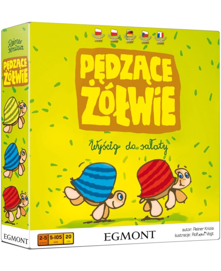 EGMONT GRA PĘDZĄCE ŻÓŁWIE