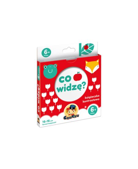 CzuCzu CO WIDZĘ? KSIĄŻECZKA KONTRASTOWA 6 MIES.+