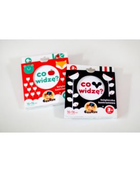 CzuCzu CO WIDZĘ? KSIĄŻECZKA KONTRASTOWA 6 MIES.+