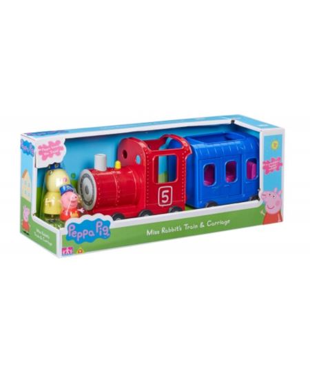 ŚWINKA PEPPA Z WAGONIKIEM + FIGURKI  06152