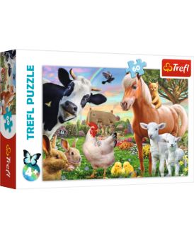 TREFL PUZZLE 60 EL WESOŁA FARMA