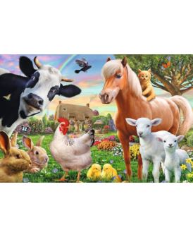 TREFL PUZZLE 60 EL WESOŁA FARMA