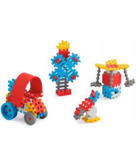 KLOCKI WAFFLE MINI 70 SZT. CHŁOPCY