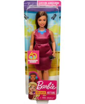 BARBIE KARIERA PREZENTERKA 60 URODZINY GFX27