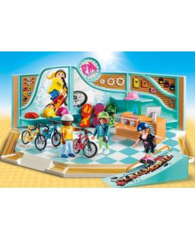 PLAYMOBIL 9402 SKLEP ROWEROWY I SKATEBOARDOWY