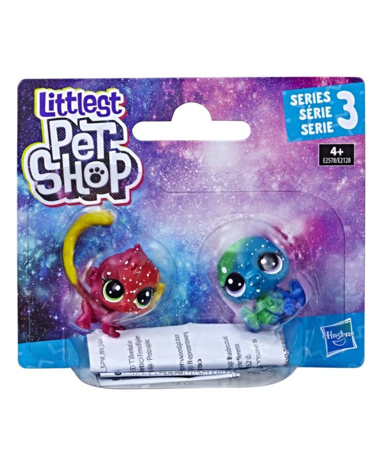 LITTLEST PET SHOP 2-PACK KOSMICZNE ZWERZAKI E2128