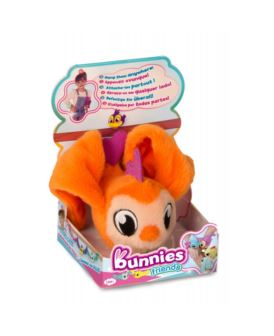 BUNNIES FRIENDS POMARAŃCZOWY PTASZEK Z MAGNESEM