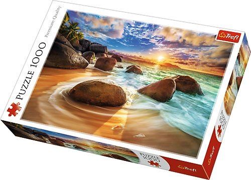 TREFL PUZZLE 1000 EL. PLAŻA SAMUDRA INDIE 10461