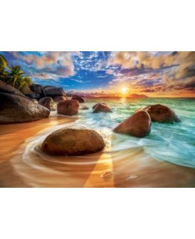 TREFL PUZZLE 1000 EL. PLAŻA SAMUDRA INDIE 10461